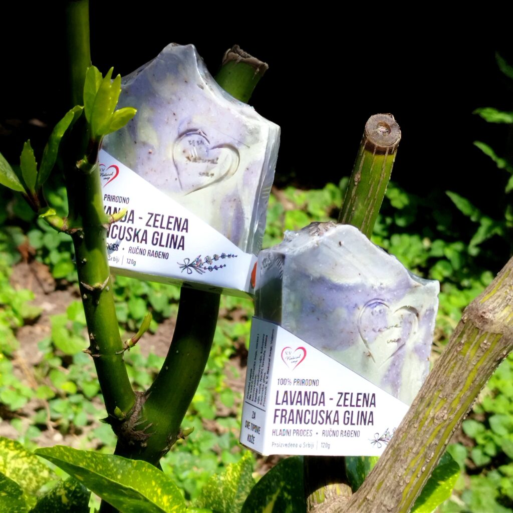 Lavanda i Zelena francuska glina