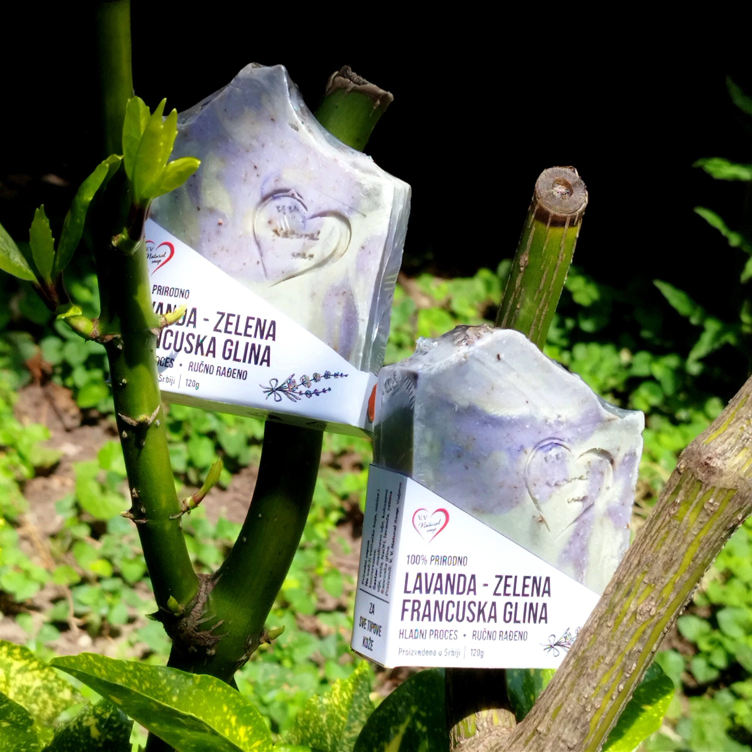 Lavanda i Zelena francuska glina